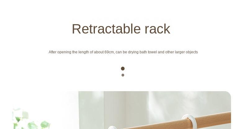 Product Introduction of Extendable Clothes Hanger - Stretchable Plastic Garment Rack for Bedding/Towels, Adult & Baby Use 4