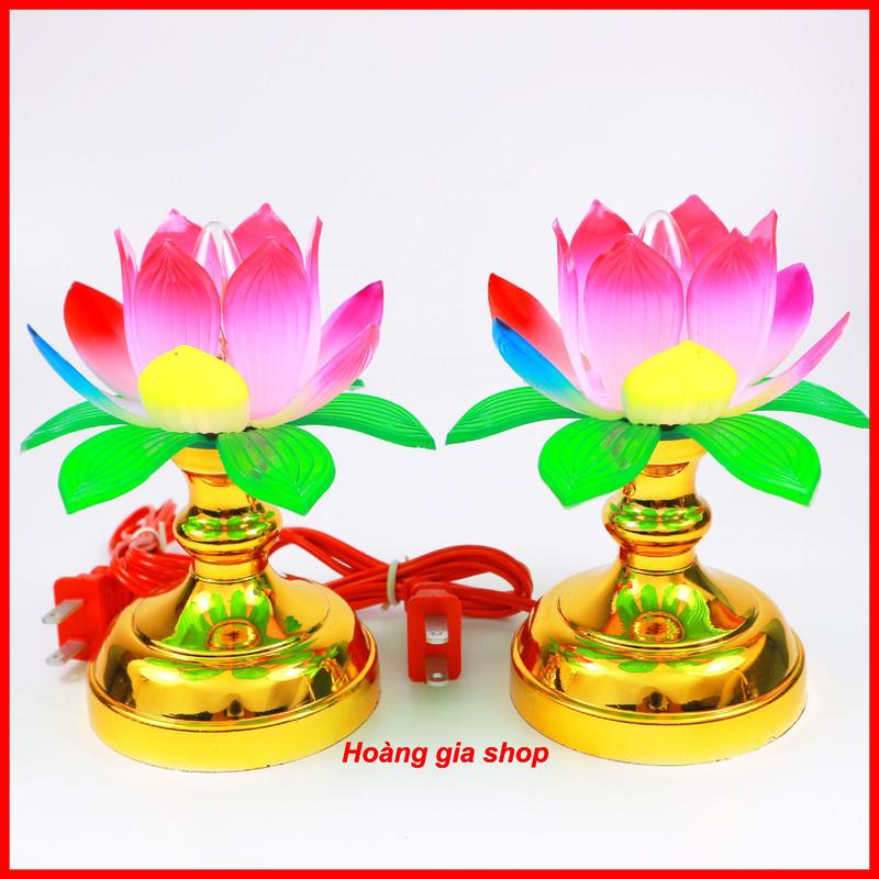 Đèn thờ hoa sen cao cấp - Đèn sen trên bàn thờ - đèn thờ gia tiên thờ phật dâng chùa - ĐÈN THỜ Đồ trang trí Decor Decor Phòng đèn  bàn địa ông