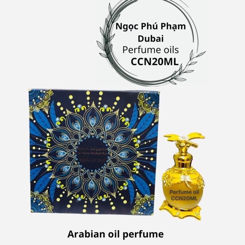 Tinh Dầu Nước Hoa CCN20 - Ngọc Phú Phạm Dubai 20ML Chuỗn Vàng Hương Thơm Mát Sang Trọng Cuốn Hút