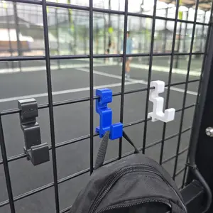 Padel Cage Hanger | Gantungan Serbaguna untuk Raket & Aksesori Padel - [KURA.LAB]