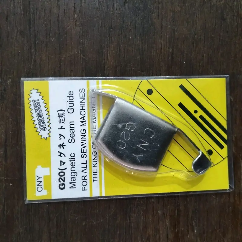 Pembatas / Pengepas Jahitan Magnet besar G20 / Magnetic Seam Guide 3
