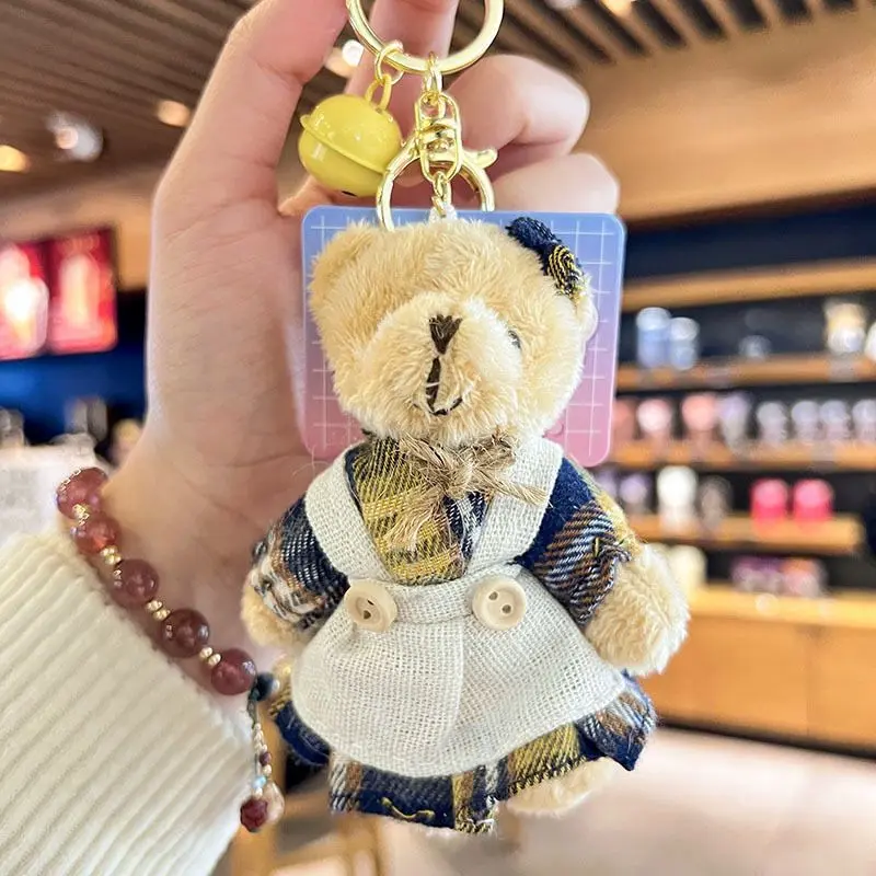 Gantungan Kunci Boneka Teddy Bear Gantungan Tas Dan Hp Aesthetic Phone Strap Boneka Lucu Hadiah 4