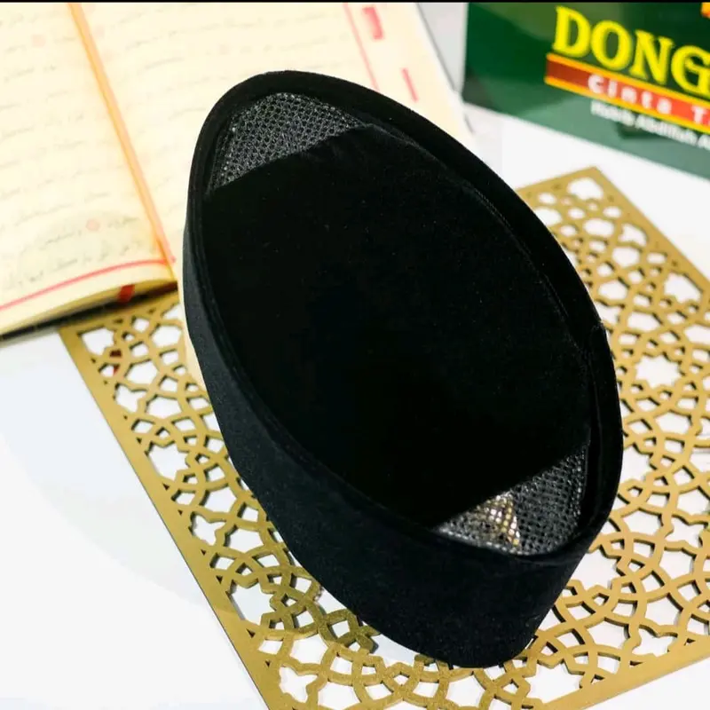 Songkok Hitam merk Donggala Ac  Polos Kopiah 1