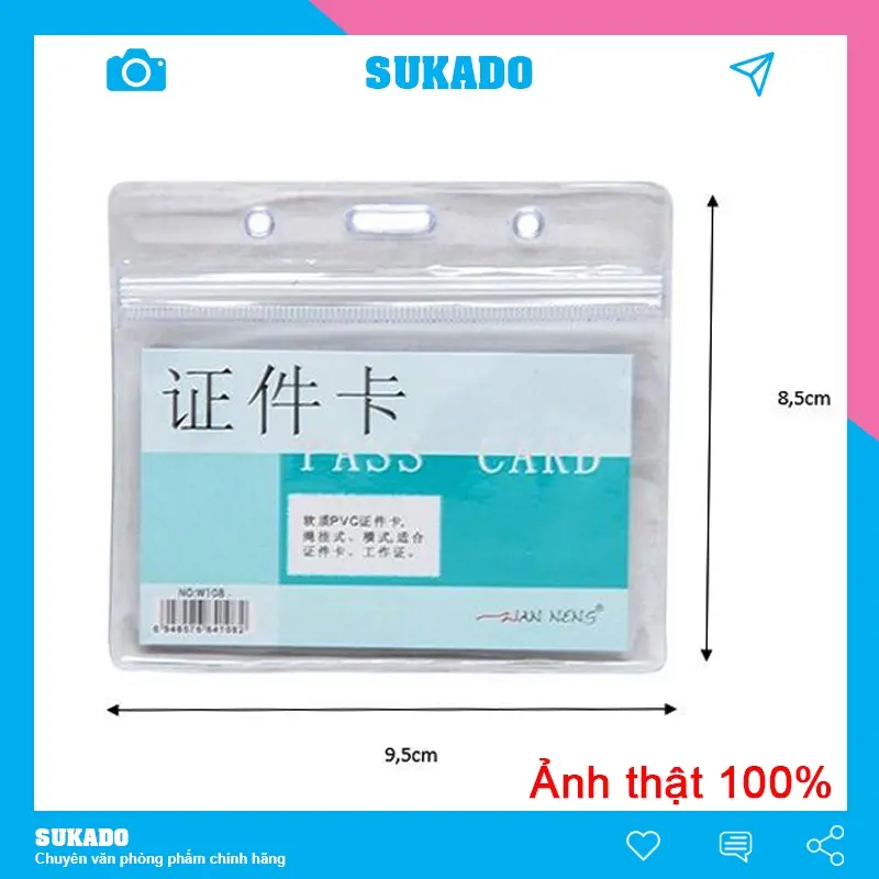 Bảng tên nhựa dẻo Zipper 108 ngang cao cấp THIỆN PHƯỚC 2
