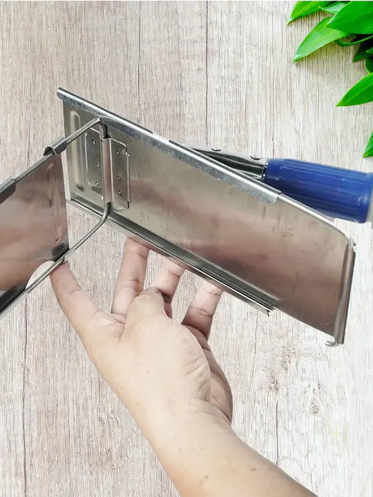 Cây lau nhà công nghiệp san hô 45cm, 60cm 100% INOX có Khoá tăng giảm cao cấp xoay 360 độ sợi Microfiber  - SẢN PHẨM đã bao gồm tấm lau 2