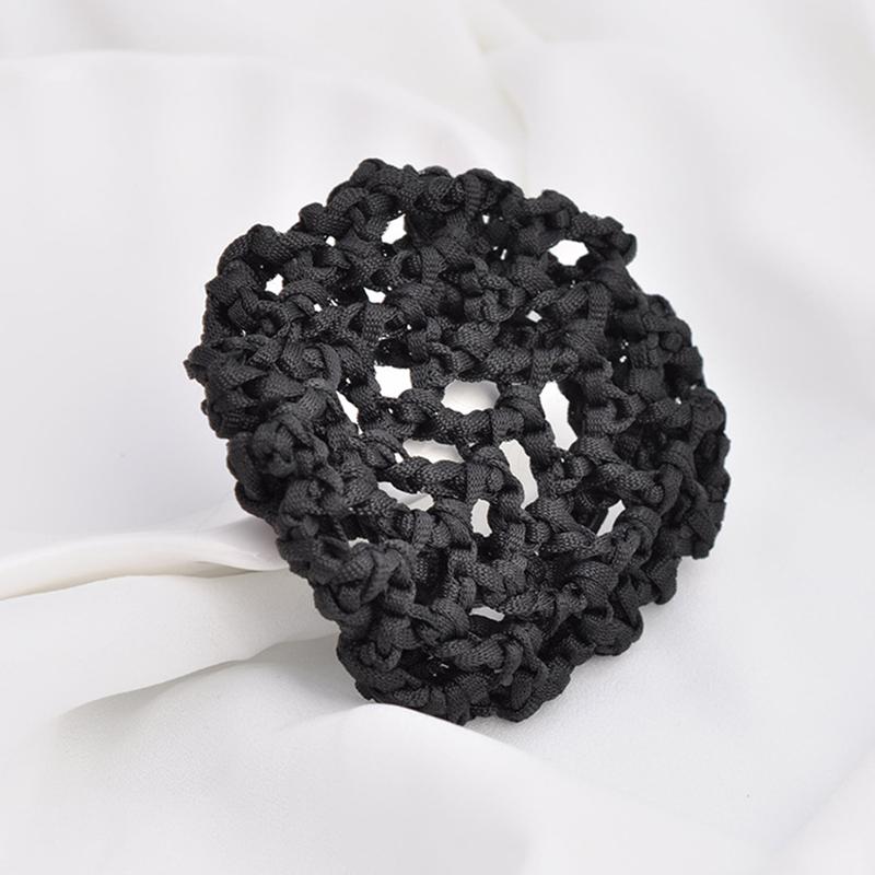 Ayixdiou Full-Cap Style Hairnet Thick Mesh Design High-Elastic Hair Net Secure Fit Non-slip Hairnet Hair Accessories 7