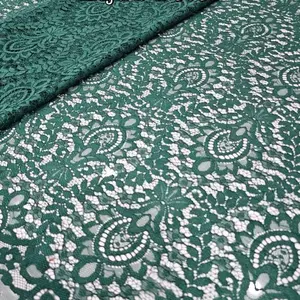 Kain - bahan Brukat katun / cocok untuk dress seragaman setelan kebaya