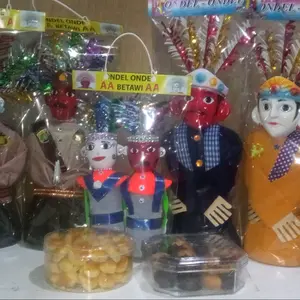Ondel Ondel Betawi Miniatur Mainan Boneka