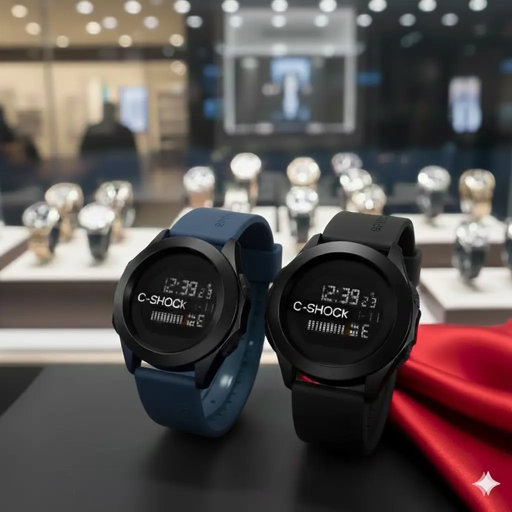 Relógio a Prova D 'Água Digital C-SHOCK Unissex De Pulso Esportivo Moda Premium Pulseira Ante Derrapante Homem Mulher