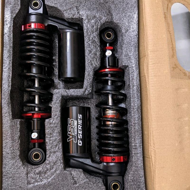 {Siêu Phẩm} Phuộc sau YSS bình đen tem khắc gắn Dream Wave Elegant Galaxy Future Axelo Viva Cup Sirius Taurus Jupiter MX V