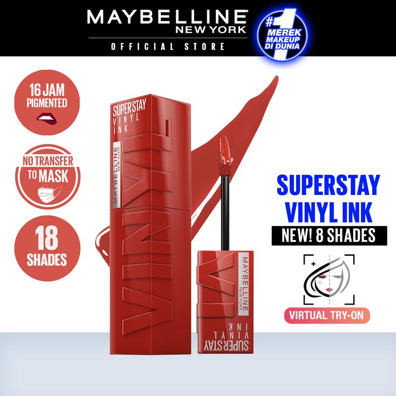 Maybelline Superstay Vinyl Ink Shiny Ombre Set Lipstik lipombre 2