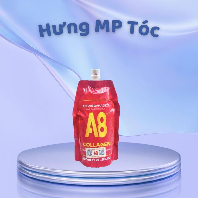  HẤP DẦU Ủ TÓC PHỤC HỒI COLAGEN A8-SẢN PHẨM SALON CHUYÊN DÙNG-CHO MÁI TÓC CHUẨN SALON 
