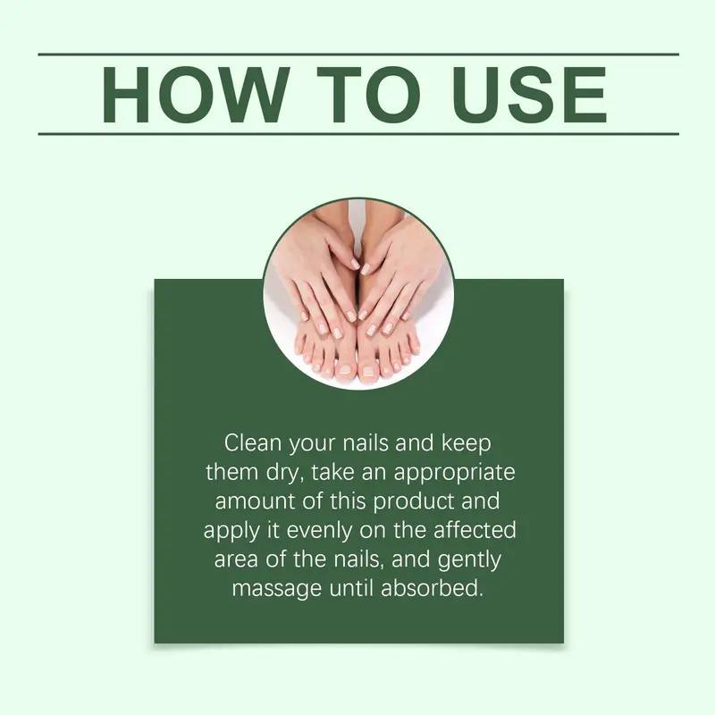 Ginger Nail Care Serum, 1 Box/2 Boxes Nail Strengthening Serum, Nail Care Product for Women & Men, Daily Nail Care Product for Daily Use 2