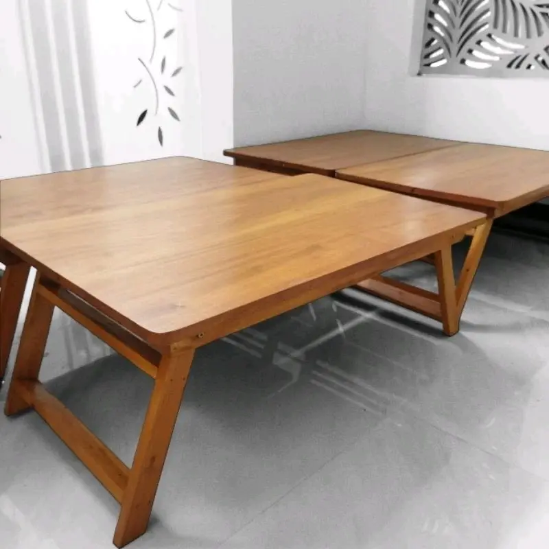 Meja Belajar Kayu Aestetik 2