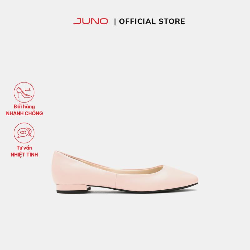 JUNO Giày Búp Bê Phối Mặt Giày - BB03129