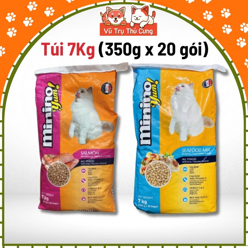 Thức ăn hạt mèo Minino Yum 7Kg – Thương hiệu Minino