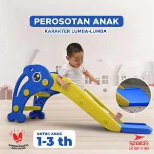 SPEEDS Perosotan Anak Mainan Seluncuran Anak Prosotan Berkarakter Dolphin Mainan Anak Di rumah  001-M1104