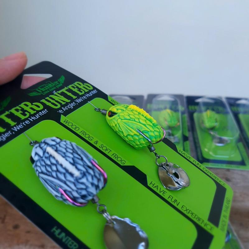 [MUA 2 TẶNG 1 THÌA NHÁI ]Mồi HUNTER V6 Câu Lure Cá Lóc Siêu Nhạy SIZE 7g moi gia 4
