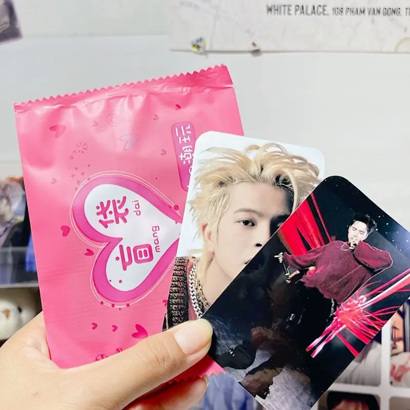Túi mù tự xé Card bo góc “Anh Trai Say Hi “- “Blackpink “ Ngẫu Nhiên 1 túi = 1 card ( Đọc kĩ phần mô tả )