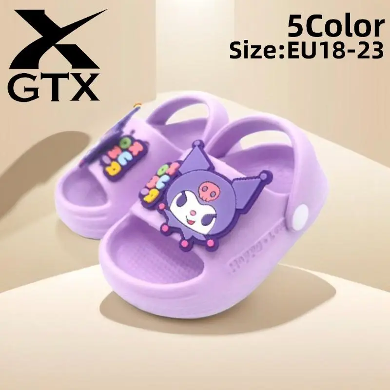 GTX KUMORI 18-23 Sandals For Kid Clog Design Anti-Slip Soft EVA Materials Outdoor Slipper Unisex