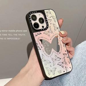 Casetify Full Screen Butterfly iPhone 16/15 Pro Max Case 14 Mirror 13 Apple XR Protective Case