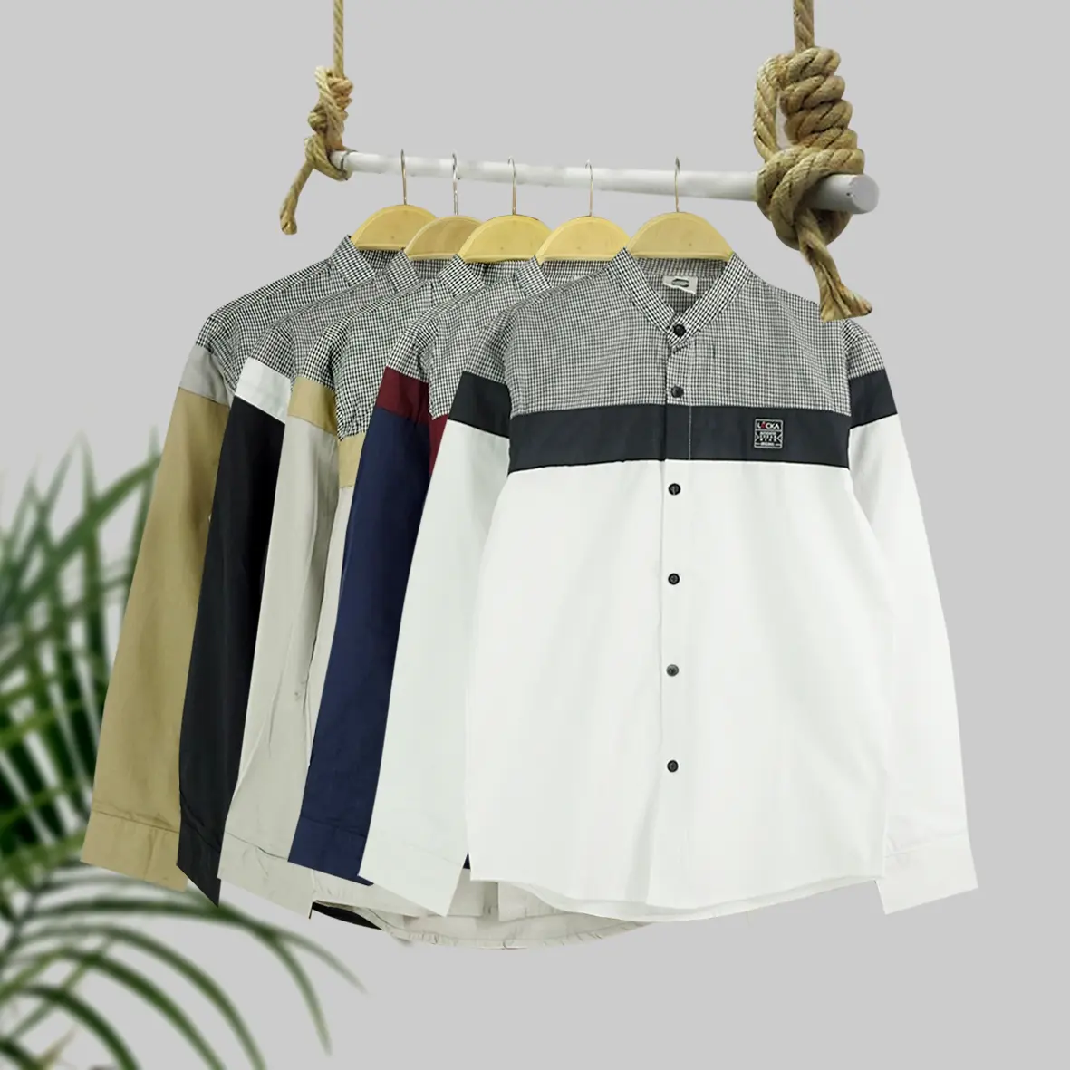 baju koko anak laki-laki lengan panjang-kemeja muslim anak, kemeja koko anak usia 9-16 tahun bahan premium by locka