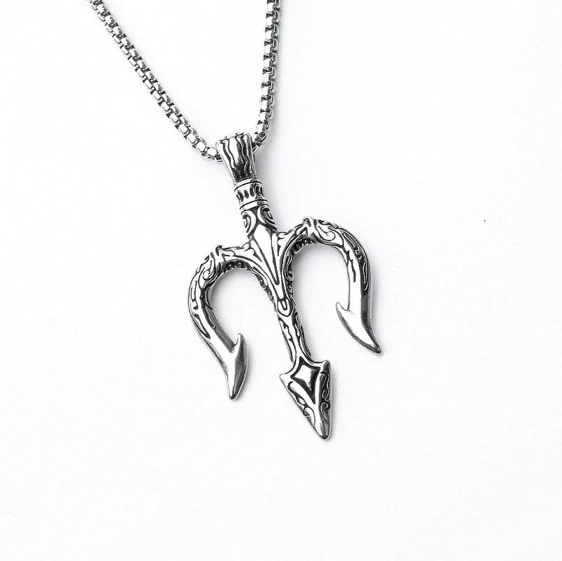Product Introduction of 60CM Harpoon Necklace With Stainless Steel Necklace For Men And Women 12