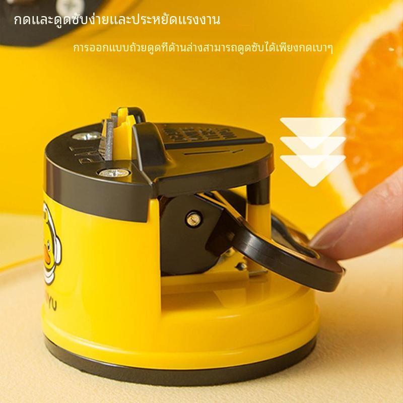 Product Introduction of Dụng Cụ Mài Dao Làm Bếp, Được Làm Bằng Thép Vonfram, Cỡ Nhỏ Có Cốc Hút, Dễ Sử Dụng, Đá Mài, [Thanh Toán Khi Nhận Hàng] 24