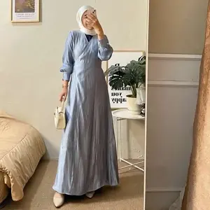 Safira shimmer dress rekomendasi dress Lebaran shimmer outer