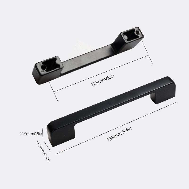Cabinet Door Handle, Modern Square Drawer Pull Handle, Durable Cabinet Hardware for Kitchen Cabinet and Furniture 1