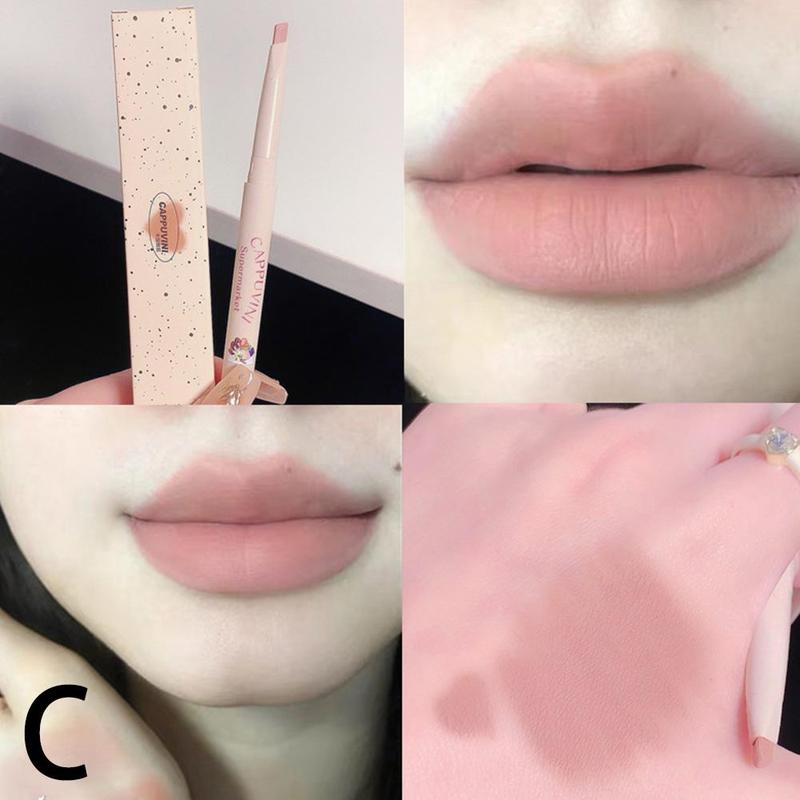 Product Introduction of Contouring Matte Nude Lip Liner Non Sticky Lipstick Women Outline Professional Pen Z6R1 B6R1 36