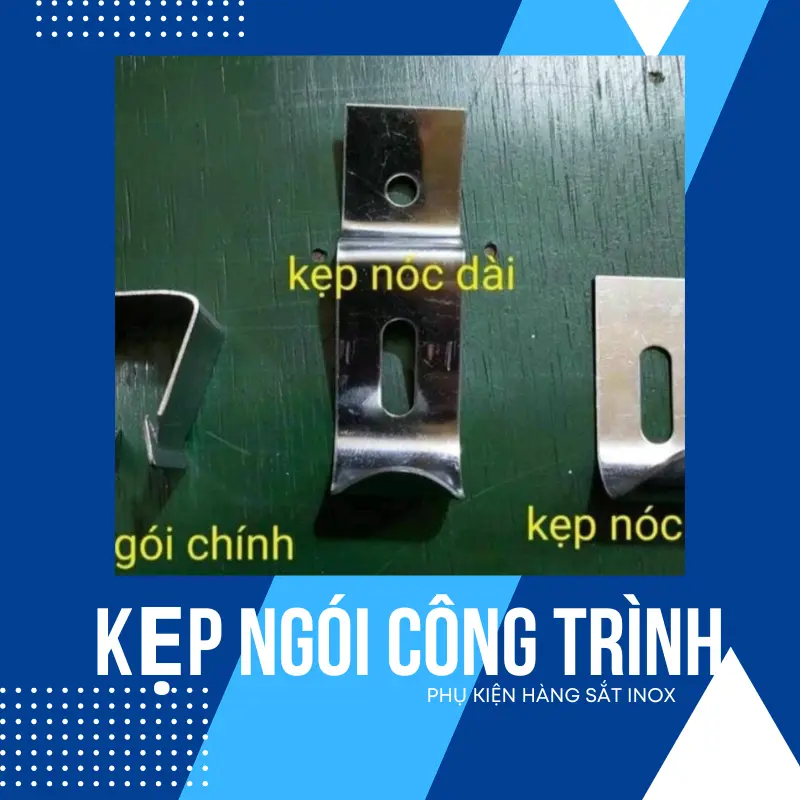 Kẹp Ngói Công Trình, Giúp Tiết Kiệm Thời Gian Cho Thợ Làm , Tiến Độ Công Trình Nhanh Hơn