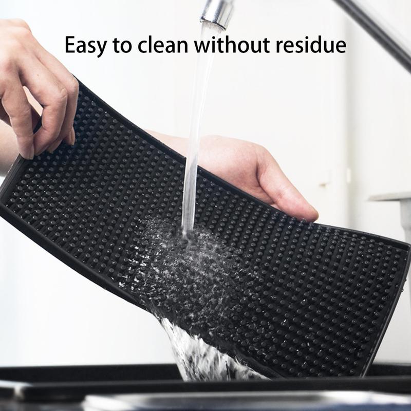 murdyhg Bar Mat Durable Bar Table Mat Anti-Scalding Bar Mat Rubber ...