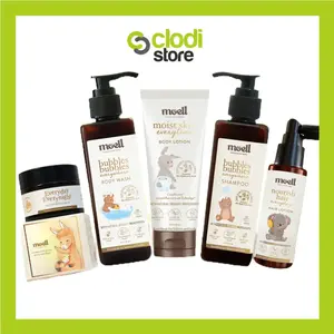Moell Special Nourish Hair Everyday - Hair Lotion + Bubbles Bubbles Everywhere Shampoo