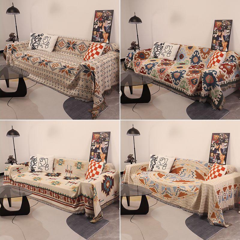 Product Introduction of INS Nordic sofa cover, Internet celebrity cover, all included, dust-proof, suitable for all seasons, universal sofa cover 4