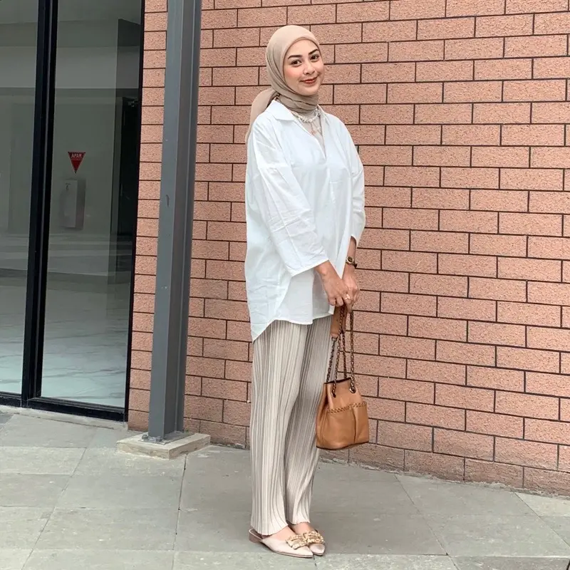 Saudaree - Pleats Kulot Pensil