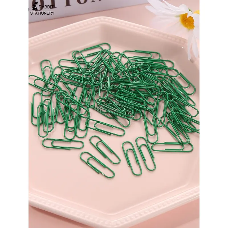 Paper clip metalik/clip metalik/jepitan kertas/klip kertas/klip warna/paperclip/metallic-Rabbit Stationery 8