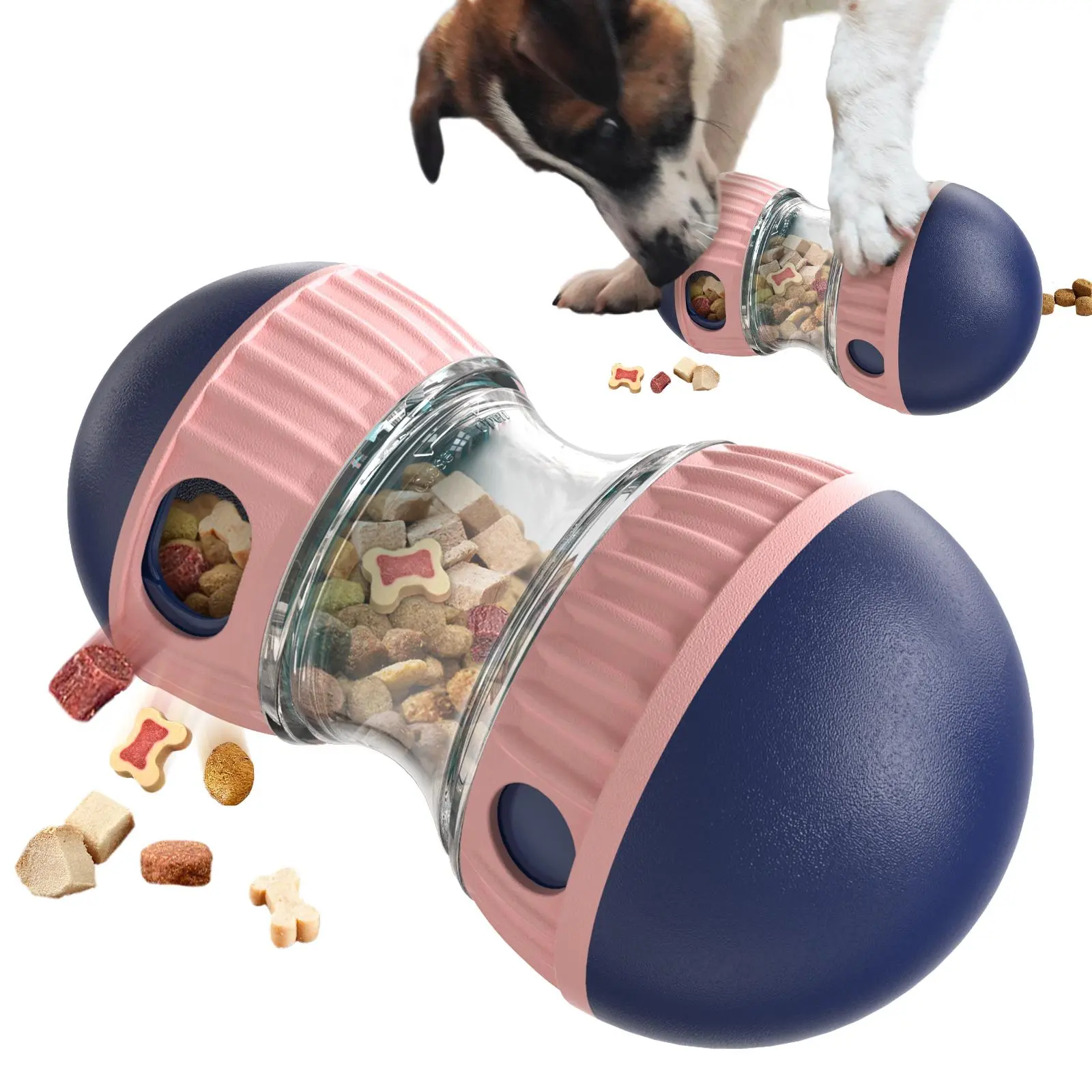 Irregular Rolling Design Pet Puzzle Toy, 1 Box Interactive Dog Snack Dispenser, Dog Slow Feeder, Pet Snack Dispenser, Dog Enrichment Toys