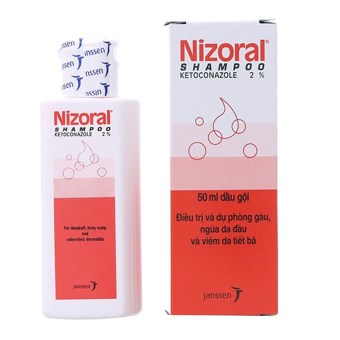 Dầu gội Nizoral phòng và trị gàu nấm da đầu viêm tiết bã nhờn