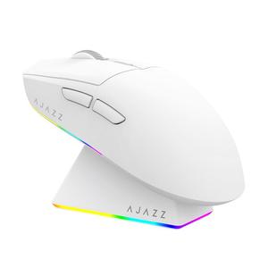 AJAZZ AJ139 V2 MC mouse de tres modos sensor PAW3311 baja latencia mouse inalámbrico base de carga inalámbrica ligero 66 gramos tasa de retorno 1K adecuado para juegos de e-sports y regalos de oficina