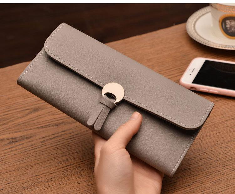 Product Introduction of New Fashion Long Women Wallets High Quality PU Leather Women's Purse and Wallet Design Lady Party Clutch Female Card Holder 21