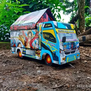 truk oleng murah_Mainan edukasi Anak_truk murah Anak Kayu Mainan  Miniatur  Truck Ban Toy