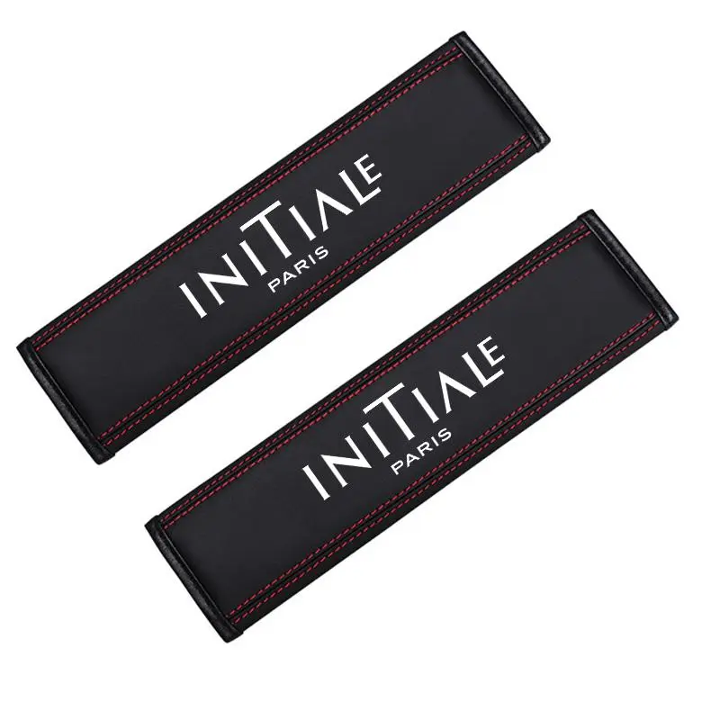 Car Seat Belt Shoulder Pad, 1/2 Counts Adjustable Design Car Seat Belt Cover, Universal Car Interior Accessories for Renault Initiale Paris 0