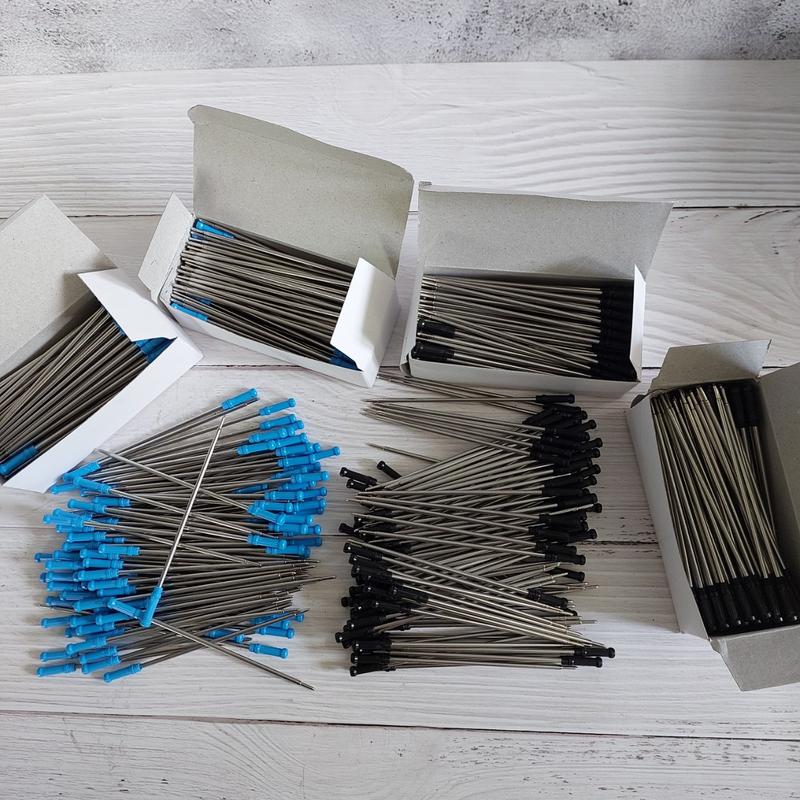 Combo 10 ngòi bút bi, ruột bút xanh, đen dành cho bút cox xoay