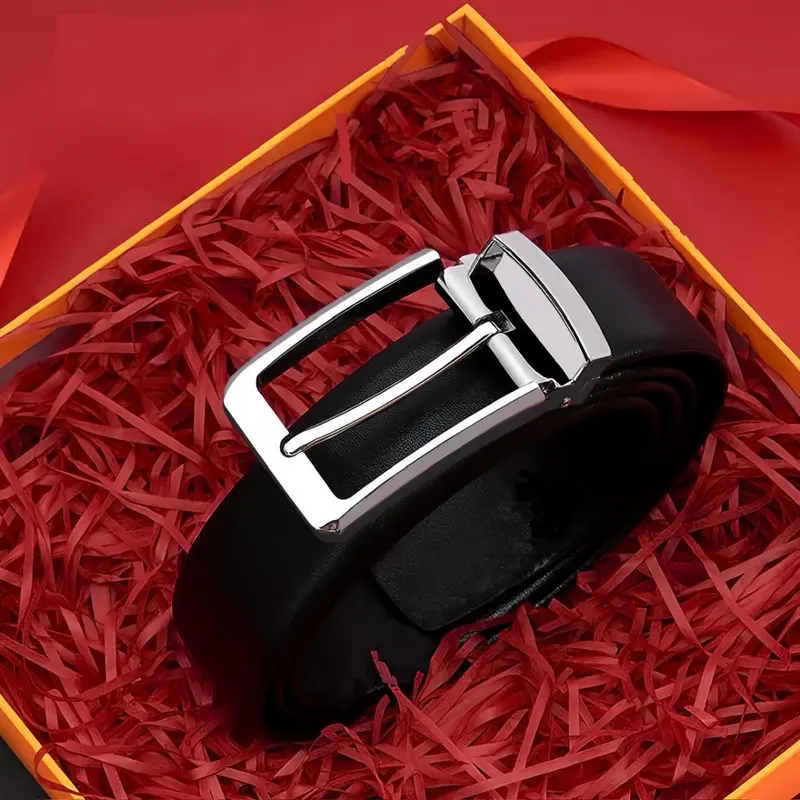 Dây Lưng Nịt Lưng Nam VIMACE Chất Liệu Da Pu Bản Nhỏ Thời Trang Hàn Quốc - Thắt lưng VIMACE 4
