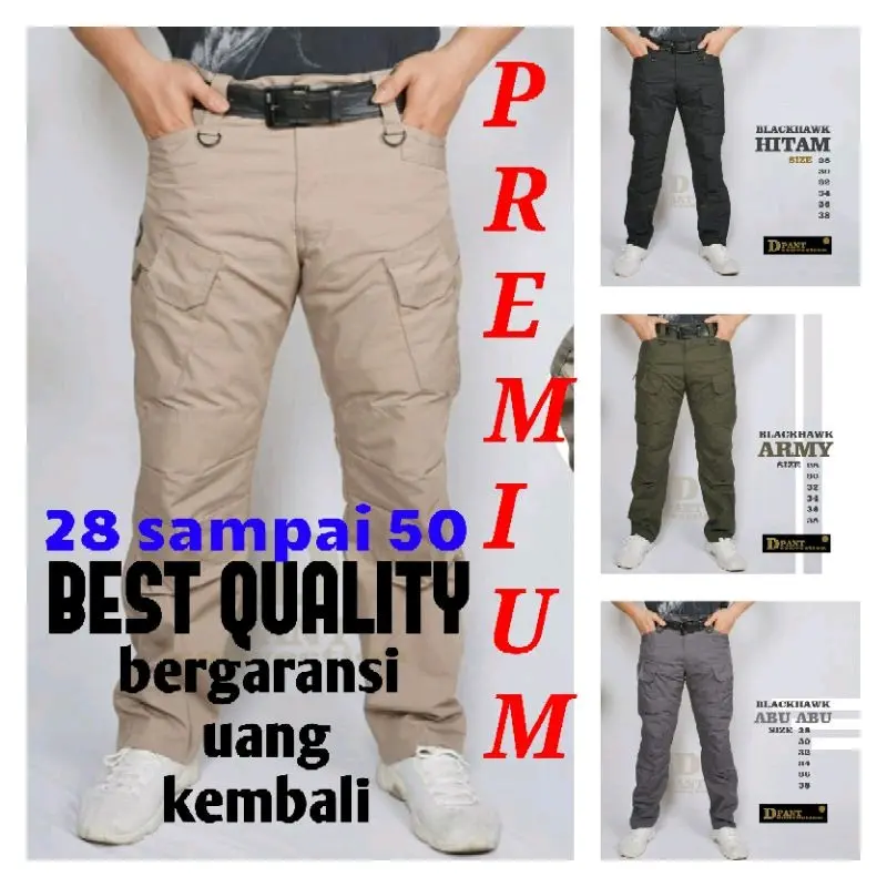 CELANA TACTICAL CARGO PANJANG PREMIUM BIGSIZE PRIA