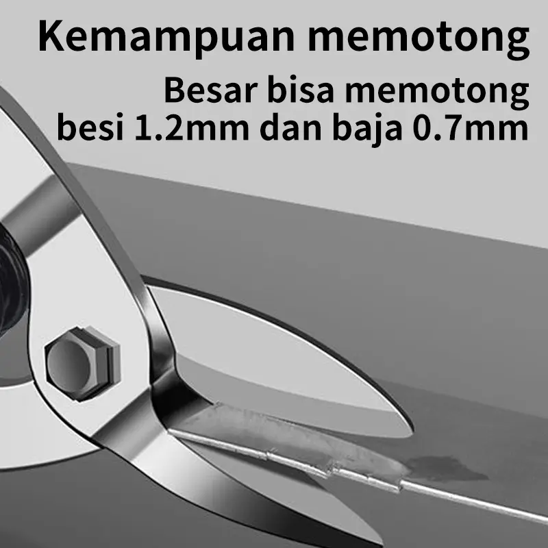 [ISKU] gunting seng serbaguna gunting penerbangan 10 inch gunting holo 7