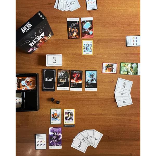 Bộ trò chơi Boardgame - Here to Slay (2020) Powerful heroes band together to slay monsters for their abilities 6