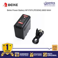 Gambar Beike NP-F970 USB-C PD 30W 6800mAh Battery Sony NPF970 Fast Charging & Output Power Battery dari Sentra Digital Kota Surabaya 2 Tokopedia