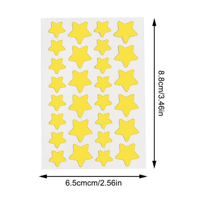40Pcs/sheet Durable Acne Treatment Pimple Patches Cute Star Shaped Colorful Pimple Cover Sticker Invisible Skin Care Acne Patch 2